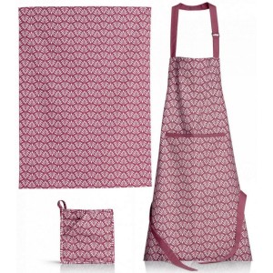 Grembiule da cucina cerato Pompei Orchidée 72 X 85