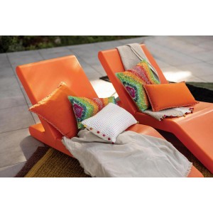 Cuscino ricamato Stella Multico 45 X 45