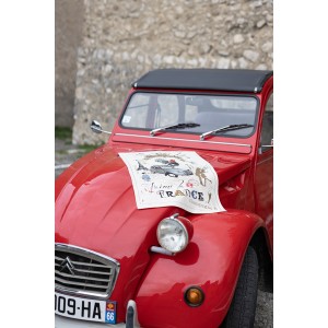 Strofinaccio France Panorama Écru 48 X 72