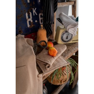 Guanto da cucina e presina riciclati Jona Ambre 15 X 30