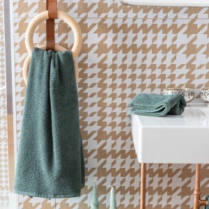 Asciugamano da bagno Bora Terracotta 90 X 150