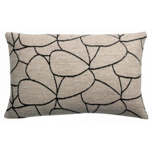 Cuscino Dany Blanc/Noir 40 X 65