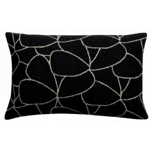 Cuscino Dany Blanc/Noir 40 X 65