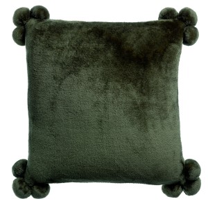 Cuscino Tender Pompons Fougère 45 X 45
