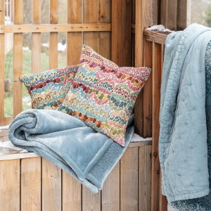 Plaid Michka Terracotta 220 X 240