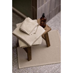 Asciugamano ospite Bora Terracotta 30 X 50