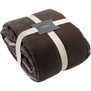 Piumino con pompon Elise Rouille 80 X 180