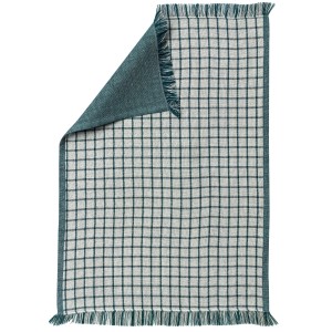 Strofinaccio riciclato Aden Blanc/Rouge 50 X 70