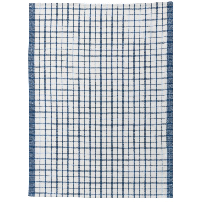Strofinaccio riciclato Evan Blanc/Bleu 50 X 70 Strofinaccio riciclato Evan Blanc/Bleu 50 X 70