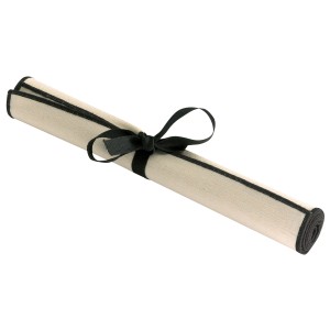 Set di 2 tovagliette riciclate Laora Naturel 33 X 45