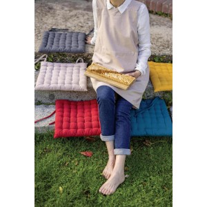 Cuscino per sedia riciclato 36 punti Zea Naturel 38 X 38 X 3