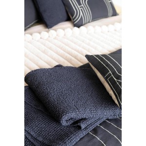 Plaid Alice Marine 130 X 160
