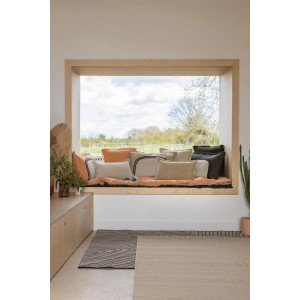 Cuscino bicolore Laly Bicolore Opaline 40 X 65