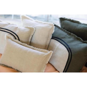 Cuscino bicolore Laly Bicolore Opaline 40 X 65