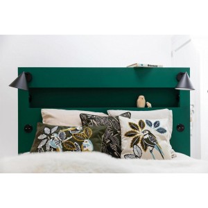 Maxi plaid riciclato Nolan Caviar 180 X 220