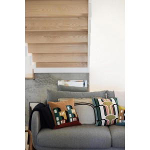 Cuscino ricamato Suri Multico 40 X 65