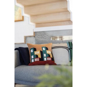 Cuscino ricamato Suri Multico 40 X 65