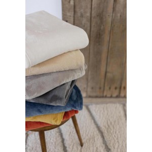 Plaid riciclato Theo Perle 130 X 160
