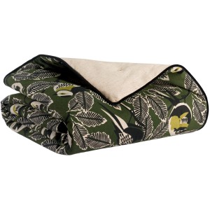 Plaid Zazu Chambray Olive 135 X 200