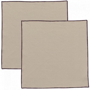 Tovagliolo riciclato Grace Caramel 40 X 40