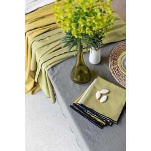 Tovaglia riciclata Grace Caramel 140 X 250