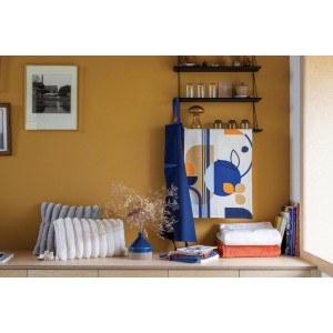 Grembiule da cucina Titouan Bleu 72 X 85