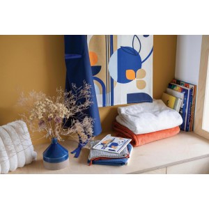 Grembiule da cucina Titouan Bleu 72 X 85