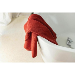 Asciugamano da bagno Bora Terracotta 90 X 150