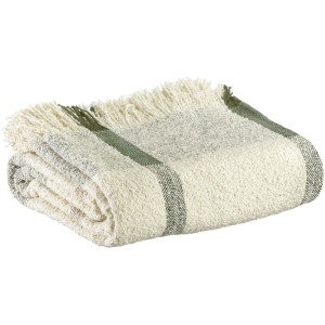 Plaid jacquard Jane Multico sienne 130 X 160