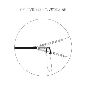 Cuscino Zeff Shade Ébène 40 X 65