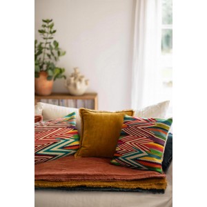 Cuscino ricamato Zuma Multico 40 X 65