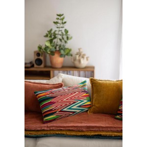 Cuscino ricamato Zuma Multico 40 X 65