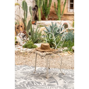 Cuscino per sedia riciclato Grace Vert jardin 40 X 40 X 3