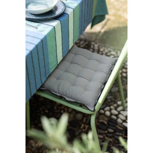Cuscino per sedia riciclato Grace Vert jardin 40 X 40 X 3