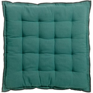 Cuscino per sedia riciclato Grace Vert jardin 40 X 40 X 3