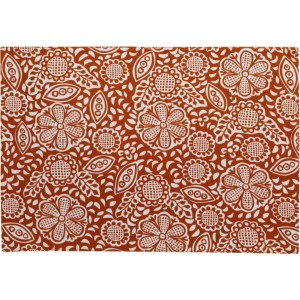 Set da tavola rivestito riciclato Kira Rooibos 33 X 48