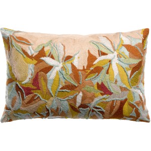 Cuscino ricamato Alina Pétrole 40 X 65