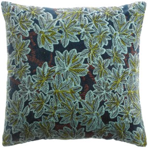 Cuscino stampato Ariane Pétrole 40 X 65