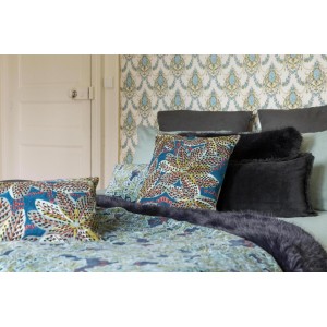 Cuscino ricamato Ariane Rouille 45 X 45