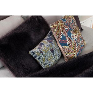Cuscino ricamato Ariane Rouille 45 X 45