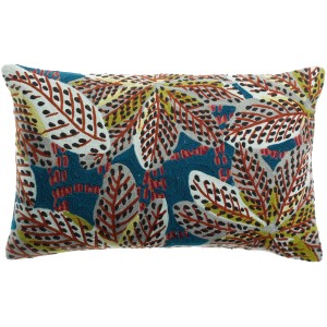 Cuscino ricamato Ariane Rouille 45 X 45