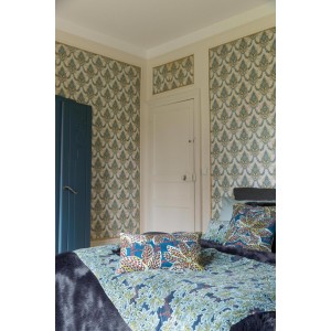 Cuscino ricamato Ariane Rouille 45 X 45