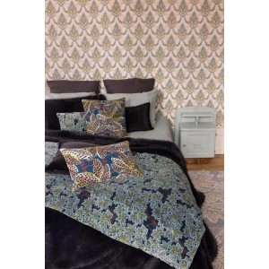 Cuscino ricamato Ariane Rouille 45 X 45