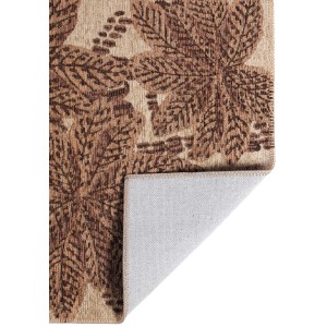 Tappeto outdoor riciclato Ariane Rouille 160 X 230