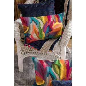 Cuscino ricamato Betty Multico 40 X 65