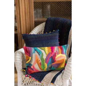 Cuscino ricamato Betty Multico 40 X 65