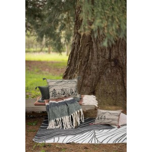 Cuscino ricamato Dusko Thym 40 X 65