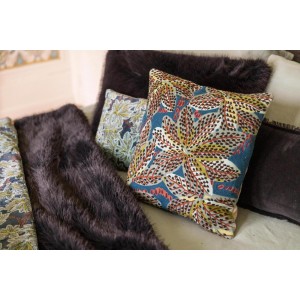 Maxi plaid riciclato Nolan Caviar 180 X 220