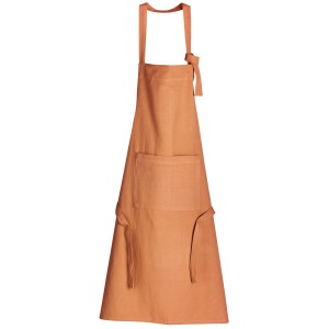 Grembiule da cucina riciclato Ada Caramel 72 X 85
