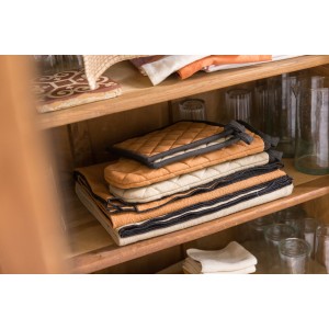 Set guanto da cucina/presina riciclato Grace Paon 15 X 32